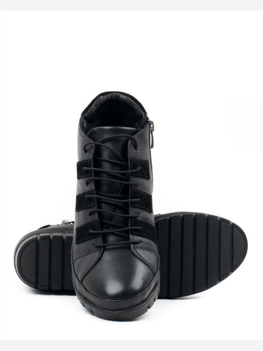 Damen Casual Schuhe Zakro Collection P21208/40818 Schwarz