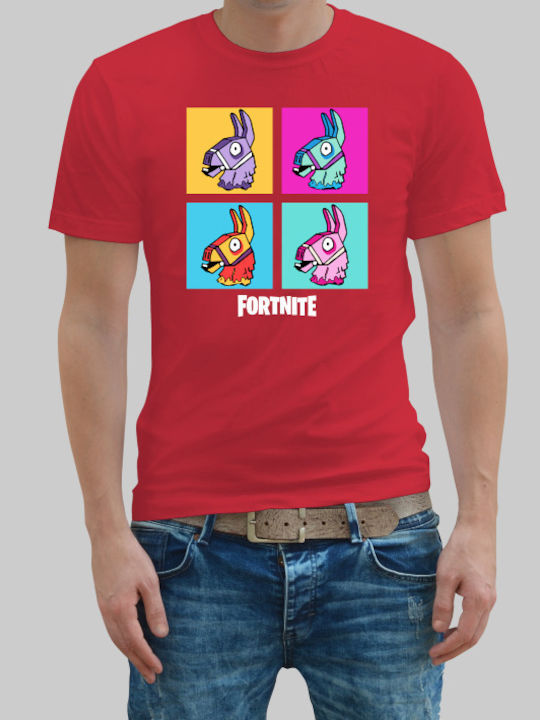 Fortnite Tricou Llama Gri Khaki