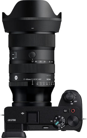 Sigma Crop Φωτογραφικός Φακός 214965 Σταθερός για Sony E Mount Μαύρος