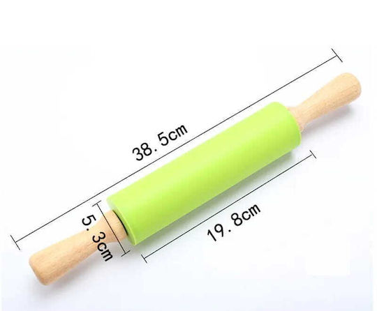 Cake Land Силиконов Валяк за Кухня 38см Ф20см 1pcs