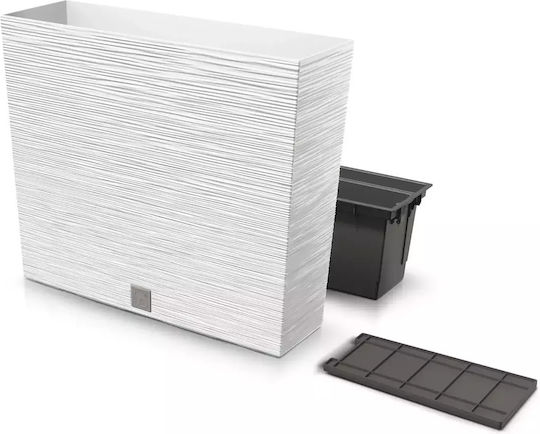 Prosperplast Furu Case Κασπώ Πλαστικό Λευκό Prosperplast Furu Case Κασπώ Πλαστικό Λευκό