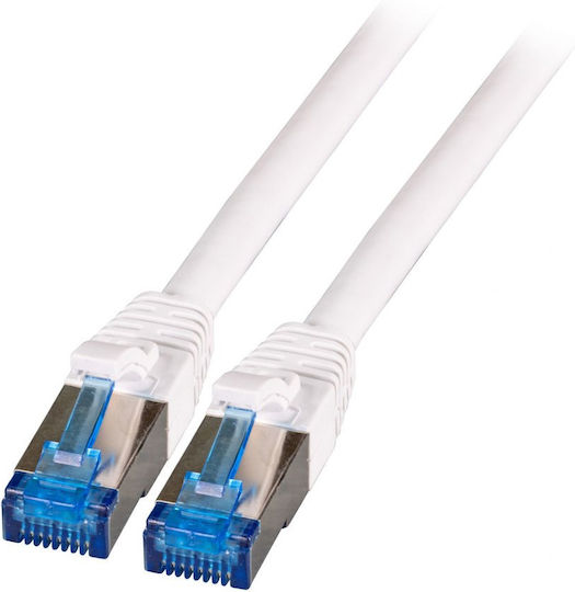 EFB S/FTP Cat.6a (Gigabit) Καλώδιο Δικτύου Ethernet 5m Λευκό
