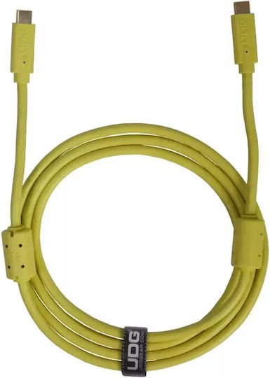UDG USB 3.2 Cable USB-C male - USB-C Κίτρινο 1.5m U99001YL