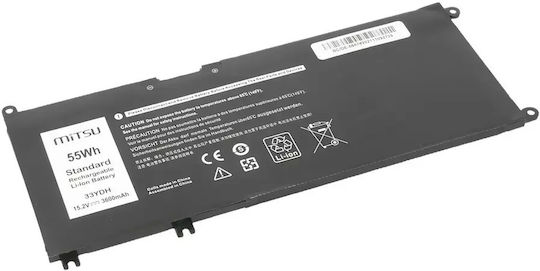 Compatible Battery for Dell Inspiron 5587, 7588 with 3600mAh