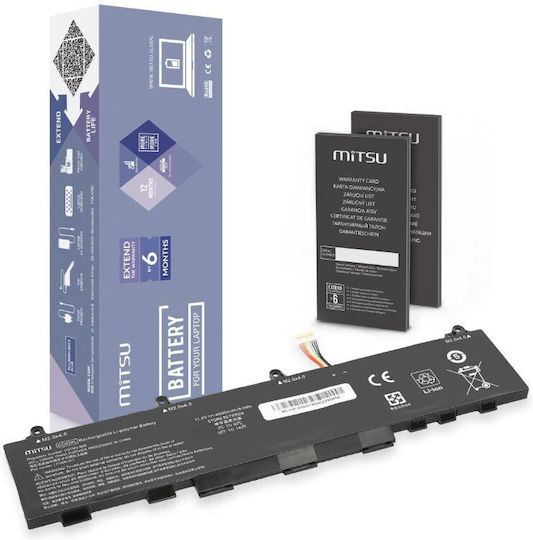 Mitsu Compatible Battery for HP EliteBook / ProBook / ZBook HP CC03XL with 4500mAh