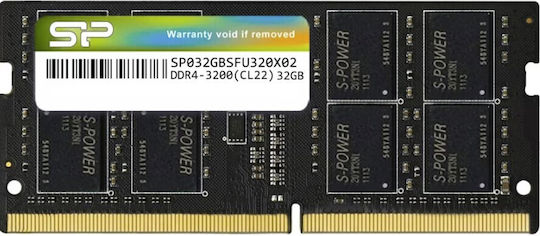 Silicon Power DDR4 με Module 1x32GB και Ταχύτητα 3200 για Laptop