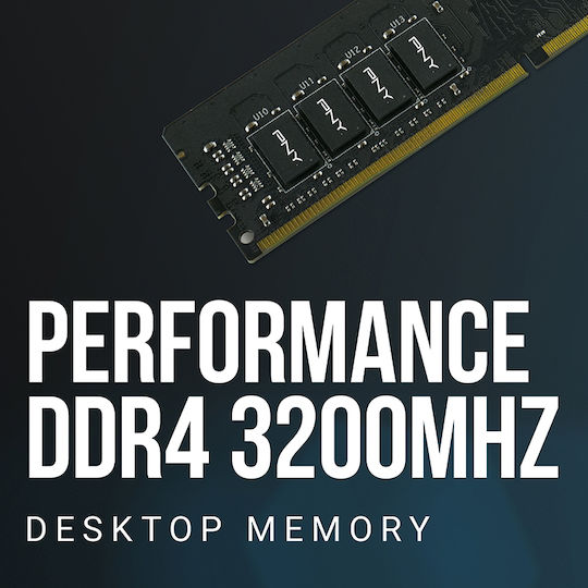 PNY Performance 16GB DDR4 RAM with 3200 Speed for Desktop