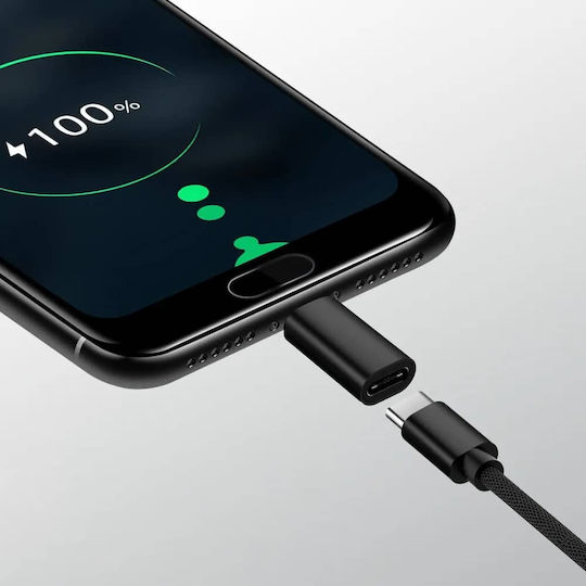 Techsuit Konverter USB-C männlich zu Blitzschlag / USB-A / Micro-USB weiblich 3Stück