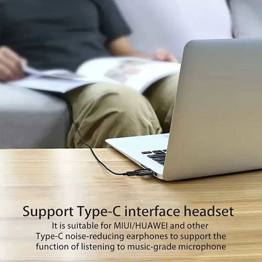 Techsuit Μετατροπέας USB-C male σε USB-A female 1τμχ