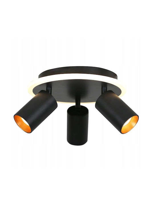 Light Prestige Ceiling Mount Light Gray with Integrated LED