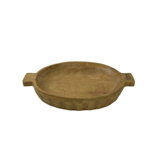 Nakaro Wood Decorative Bowl Brown 28x18cm