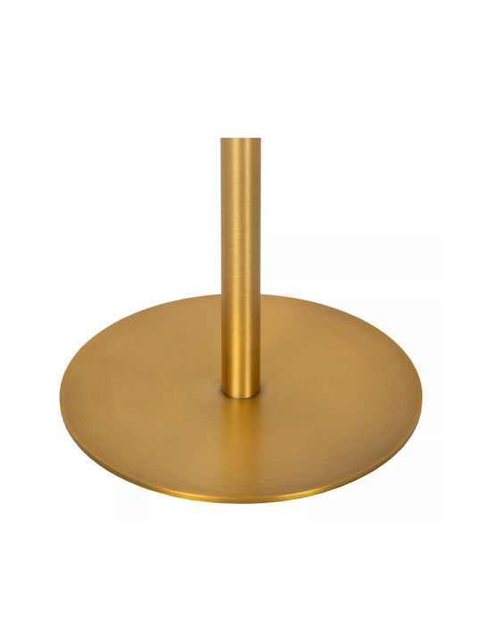 Lucide Lightning Tyon Table Lamp LED with Gold Shade and Base
