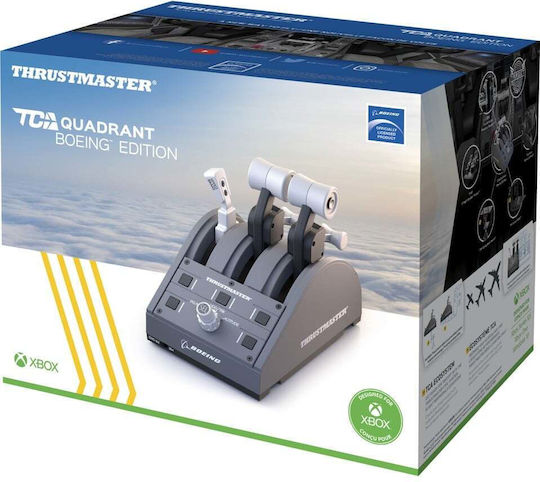 Thrustmaster TCA Quadrant Boeing Edition Wired Joystick Compatible With