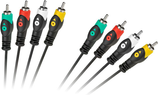 4RCA-4RCA 3м Кабел Cabletech Economic