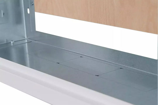 Stalflex Flush-mounted Case Omp5 White 400x500x120 Mb-omp5