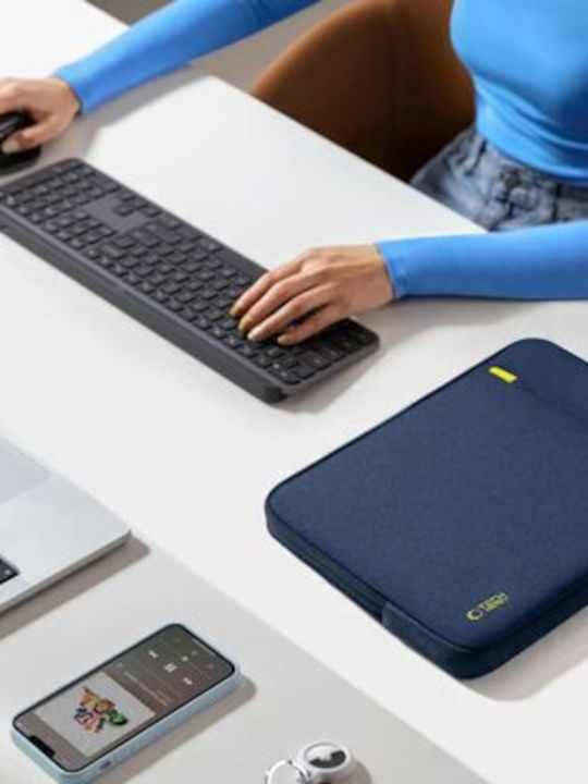 Tech-Protect Defender Tasche für Laptop 14" in Blau Farbe