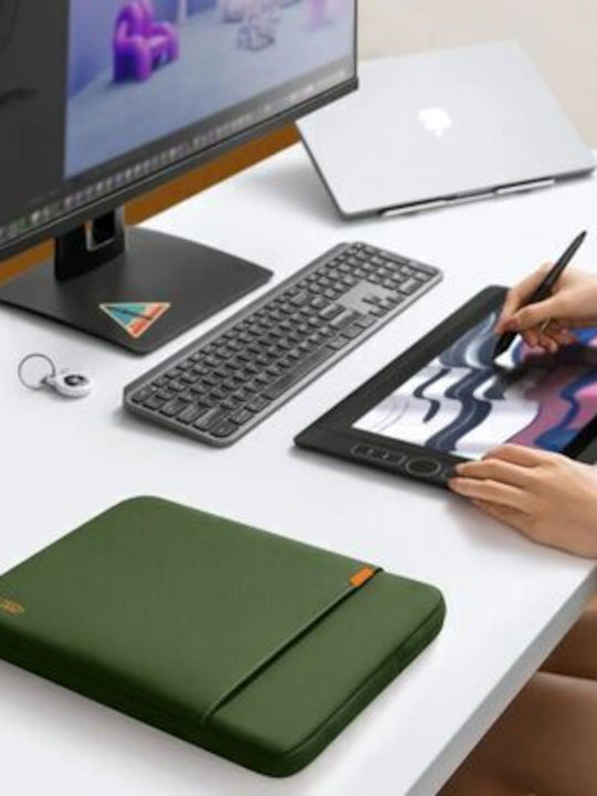 Tech-Protect Defender Geantă Husă pentru laptop 16" în culoarea Verde