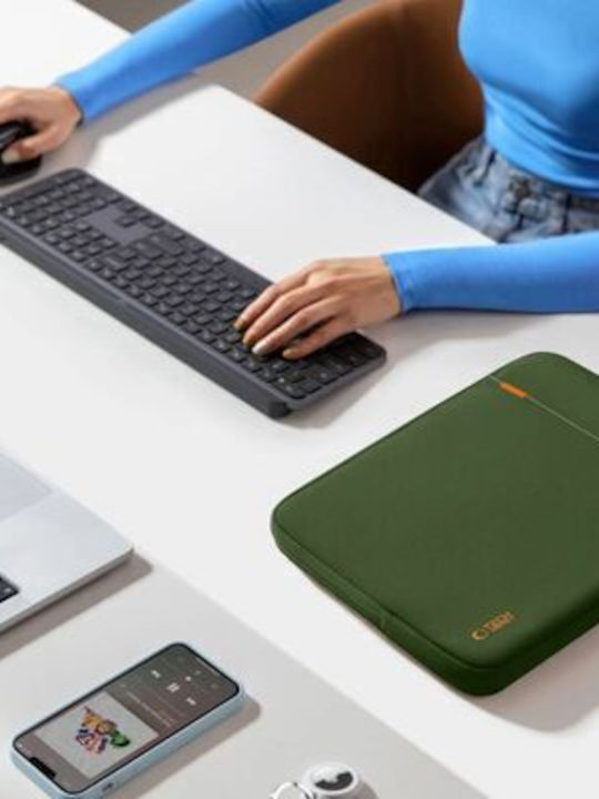Tech-Protect Defender Τσάντα για Laptop 14" σε Πράσινο χρώμα