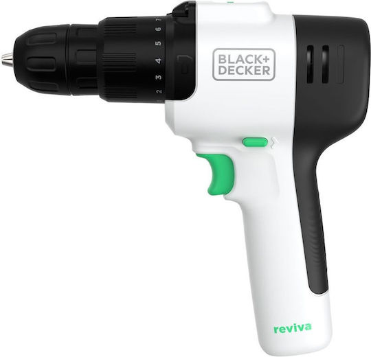 Black & Decker Reviva Κρουστικό Δραπανοκατσάβιδο Μπαταρίας Solo 12V