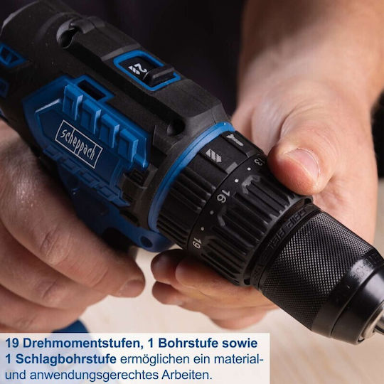 Scheppach Παλμικό Κατσαβίδι Μπαταρίας Solo Brushless