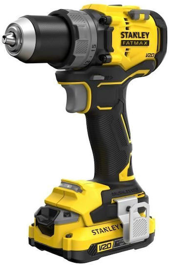 Stanley SFMCD725D2K Percussive Battery Brushless Drill Driver 18V 2x2Ah