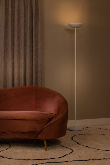 Lucide Lightning Zenith LED Stehleuchte H180xB25.4cm. mit Warmweißem Licht Weiß