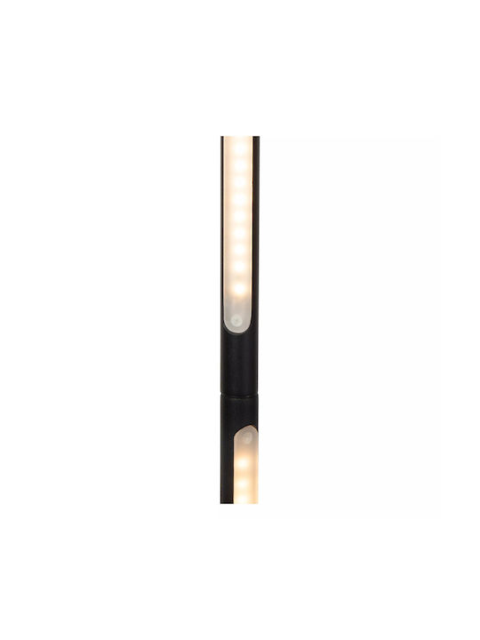 Lucide Lightning Finan LED Floor Lamp with Warm White Light Black