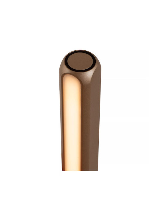 Lucide Lightning Braga LED Floor Lamp with Adjustable White Light Brown