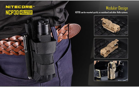 Nitecore Taschenlampenzubehör Ncp30b Schwarze Halterung