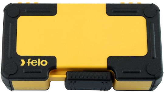 Set de Biți Felo 02073006 30 Piese Galben Negru