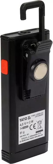 Yato Battery Workshop Light LED IPX4 with Brightness up to 200lm