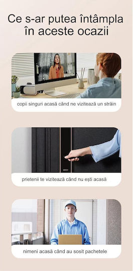 Clopoțel Fără Fir pentru Ușă