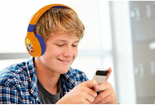 Lexibook Naruto Ασύρματα / Ενσύρματα Παιδικά On Ear Ακουστικά Πορτοκαλί