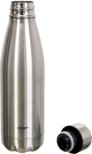 Cook Concept Sticlă Termos Oțel inoxidabil 500ml Argintiu