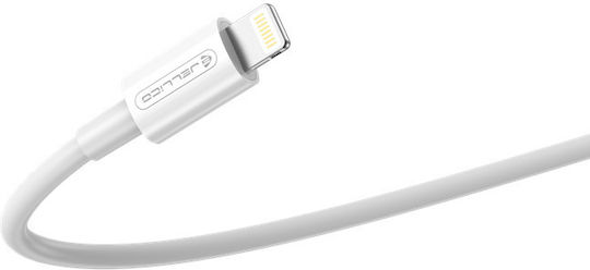 Jellico USB-C to Lightning Cable 20W Λευκό 1m