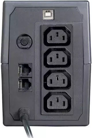 Orvaldi i650 LCD UPS Line-Interactive 600VA 360W με 4 IEC Πρίζες
