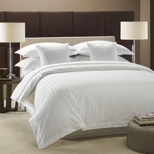 Kotonia Home Παπλωματοθήκη Hotel 100% bumbac Dungi 240x260cm