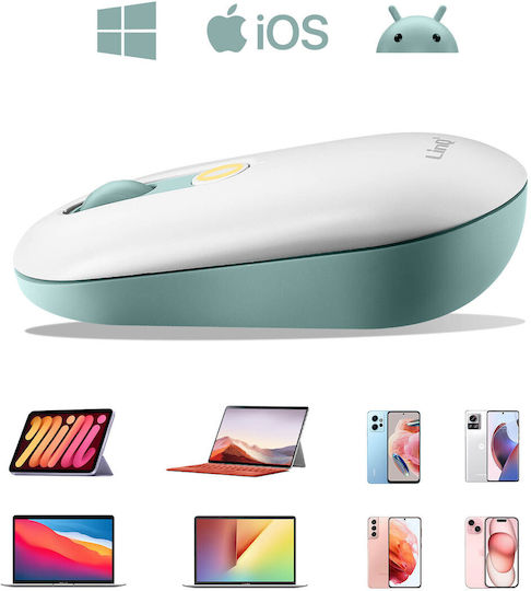 LinQ BLW3398 Mouse Wireless Bluetooth Alb