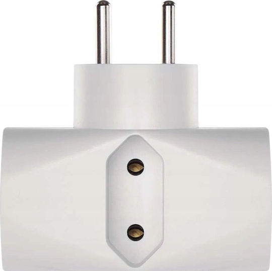 Emos Steckdosenleiste 2 Positionen ohne Kabel