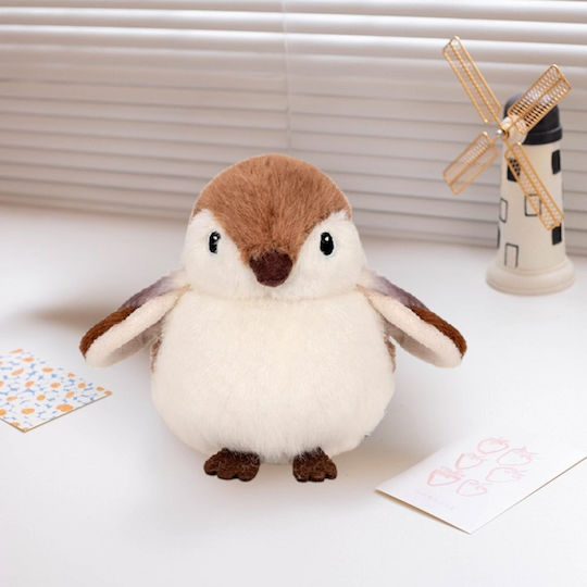 Plush Cuddle Toy Sparrow Brown 12cm
