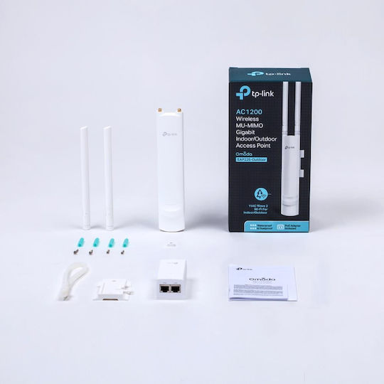 TP-LINK CPE510 v3.20 Access Point Wi‑Fi 4 Single Band (5GHz) για Εξωτερική Τοποθέτηση