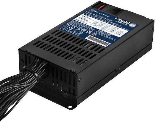 Silverstone FX600-PT 600W Μαύρο Τροφοδοτικό Υπολογιστή Full Wired