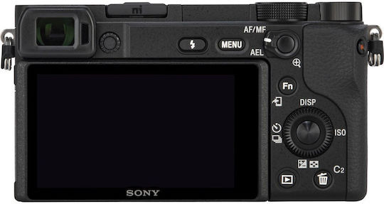 Sony α6400 Mirrorless Φωτογραφική Μηχανή Kit (E PZ 16-50mm F3.5-5.6 OSS II) Μαύρη