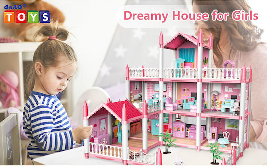 Dreamy House Πλαστικό Κουκλόσπιτο 51.562εκ.