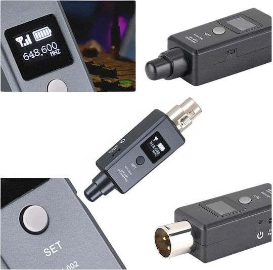 Microphone Dna Cst Wireless Xlr Adapter Transmitter Receiver