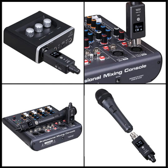 Microphone Dna Cst Wireless Xlr Adapter Transmitter Receiver
