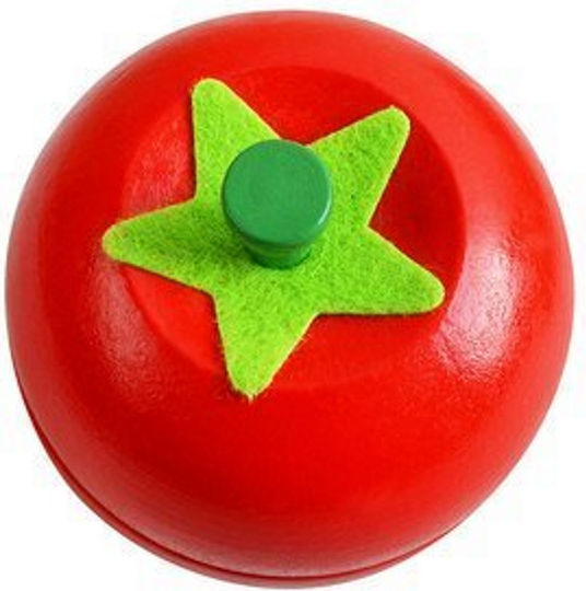 Tocător din lemn pentru fructe și legume Idealstore Dimensiuni 23 X 26 X 6 cm Echipat cu diverse legume și fructe Tocător cuțite culori vibrante prindere magnetică dezvoltă imaginația copilului