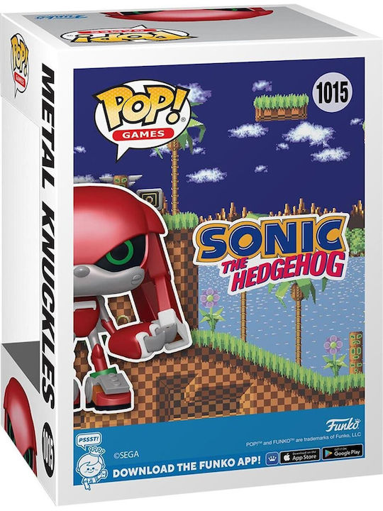 Funko Pop! Spiele: Sonic The Hedgehog - Metal Knuckles (toytokyo Sticker) Sonderausgabe