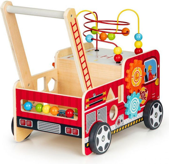 Bildungs-Holzlauflernhilfe Kinder Bigshot Bstl09025 Feuerwehrauto Modell Zubehör Mehrfarbig