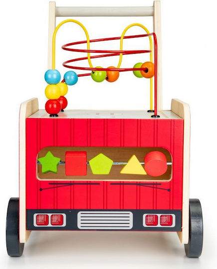 Bildungs-Holzlauflernhilfe Kinder Bigshot Bstl09025 Feuerwehrauto Modell Zubehör Mehrfarbig